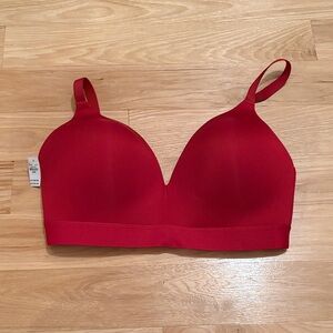Maurices Vibrant Red Wireless Bra